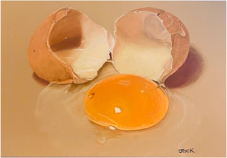 Broken egg